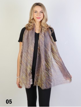 Fashion Diagonal Lines Design Fashion Scarf